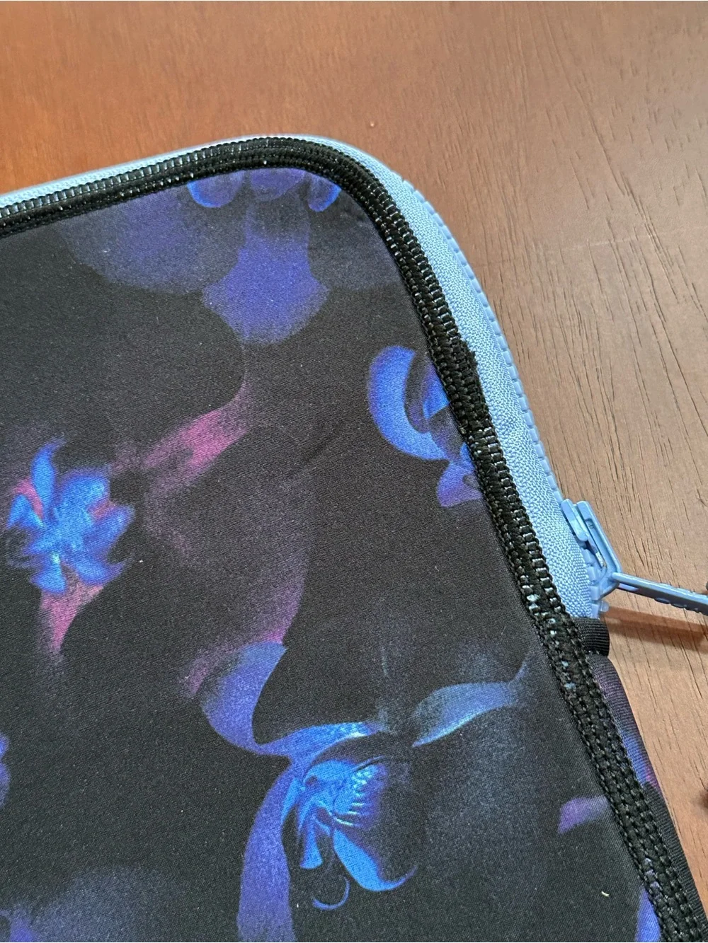 Typo Black with Orchid Design 13” Laptop Case